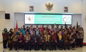 Deputi DKK saat menghadiri acara penutupan Diklat Penjenjangan Penerjemah Tingkat Pertama Angkatan VIII Tahun 2019 di Badan Diklat Kejaksaan RI Ceger, Jakarta Timur, Jumat (12/4). (Foto: Humas/Oji). 