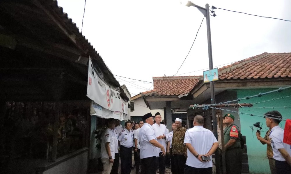Benyamin Davnie: Program Tangsel Terang Sudah Terangi 10 Ribu Lebih Titik Jalan Lingkungan