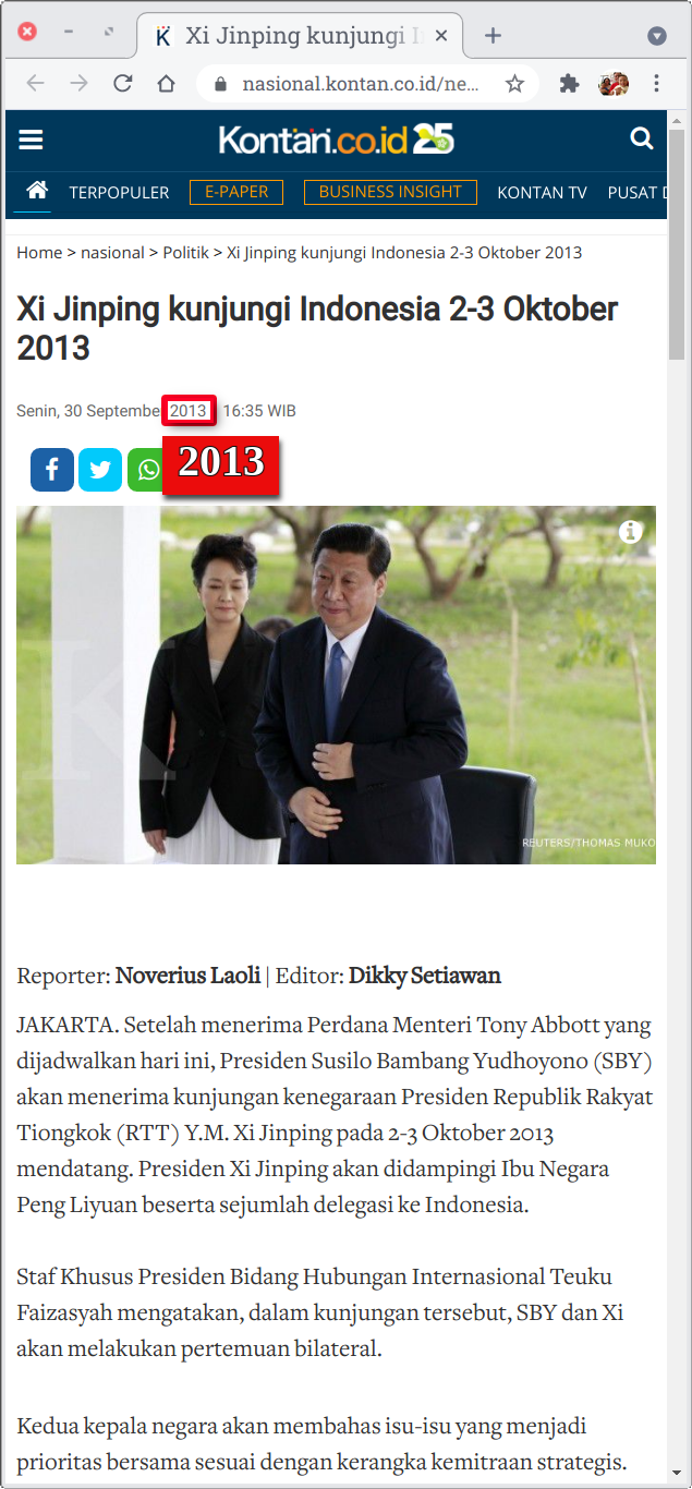 Indonesia china minta akan datang pulau kalimantan ke Benarkah China