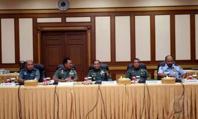 Irjen Kemhan Pimpin Rapat Evaluasi Penyusunan LK Kemhan dan TNI Semester II TA. 2022