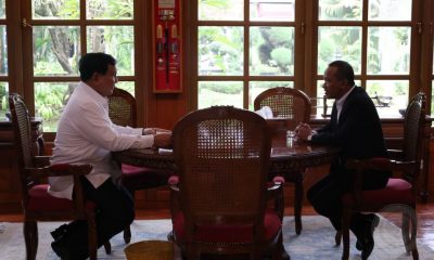 Menhan Prabowo dan Menteri Investasi Bahlil Diskusi Tantangan Dunia dan Potensi Investasi Sektor Pertahanan