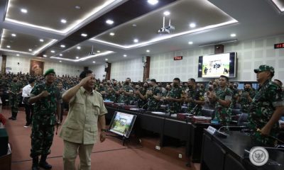 Berikan Pembekalan ke Pasis Seskoad, Menhan Prabowo: Pemimpin Harus Punya Kebijaksanaan dan Kecerdasan