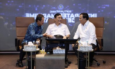 Menhan Prabowo Hadiri Peluncuran Pusat Kontrol Pengawasan Kegiatan Laut di KKP