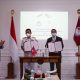 Menhan Prabowo Saksikan Penandatanganan MoU Kerja Sama Pendidikan Unhan RI-Rabdan Academy