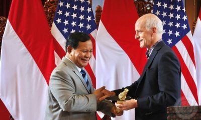 Menhan Prabowo Terima Kunjungan Delegasi Kongres AS, Bahas Perkembangan Kerja Sama