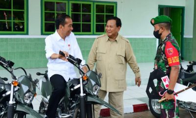 Perkuat Pertahanan Teritorial, Presiden Jokowi Saksikan Menhan Prabowo Serahkan Kendaraan ke Kodim 1503/Tual