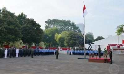 Kemhan Laksanakan Upacara Memperingati Hari Kesaktian Pancasila