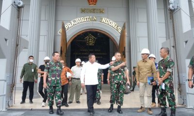 Kunjungi TMII, Wamenhan Pantau Proses Renovasi Museum Keprajuritan Dalam Rangka Kesiapan G20