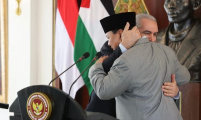 Menhan Prabowo Berikan Beasiswa untuk Anak-anak Palestina