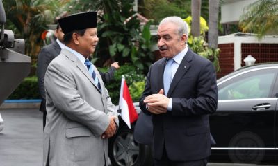 Terima Perdana Menteri Palestina, Menhan Prabowo Tegaskan Komitmen Indonesia untuk Perjuangan Palestina