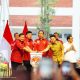 Menhan Prabowo Dampingi Jokowi Resmikan Asrama Mahasiswa Nusantara di Surabaya