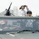 Menhan Prabowo Jajal Rantis Elektrik Pindad, Supiri Anak-anak di Indodefence 2022