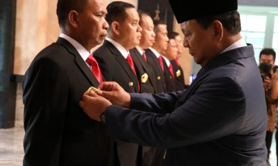 Pimpin Sertijab Eselon I, Menhan Prabowo Tegaskan Tanggung Jawab Kemhan atas Kesiapan TNI