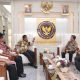Sekjen Kemhan Menerima Wakil Kepala BKN di Kantor Kemhan