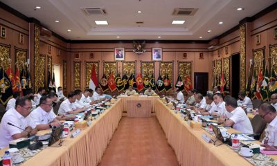 Sekjen Kemhan Pimpin Rapat Kesiapan Rapim Kemhan 2023