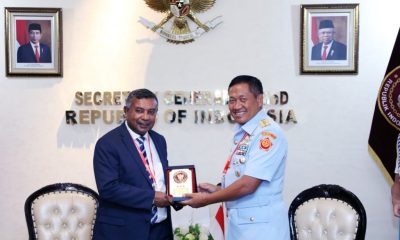 Sekjen Kemhan Terima Kunjungan Secretary General MoD Brazil