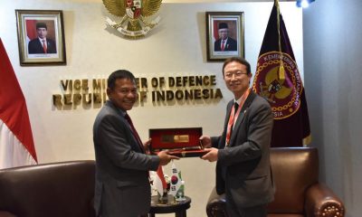 Wamenhan RI Lakukan Courtesy Call Dengan Mitra Kerja Dari Korea Selatan, Timor Leste dan Kolombia