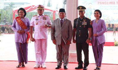 Menhan Hadiri Sertijab Panglima TNI