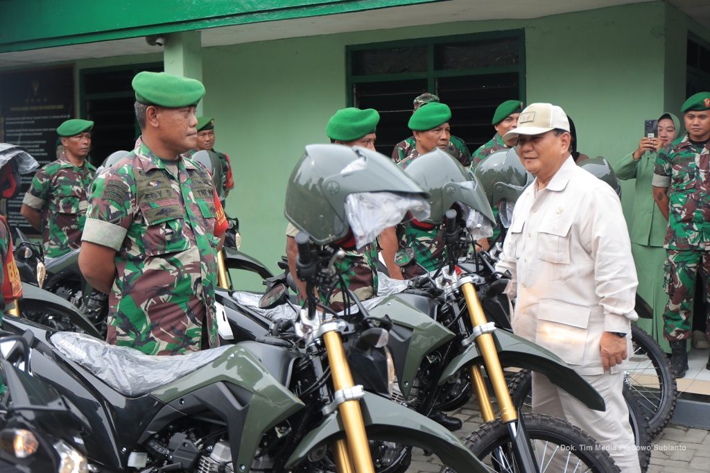 Menhan Prabowo Tegaskan Keinginan Perbaiki Semua Komando Teritorial