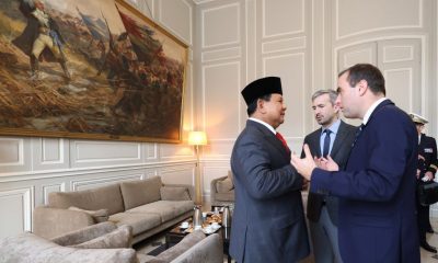 Menhan Prabowo Temui Menteri Angkatan Bersenjata Prancis Sébastien Lecornu