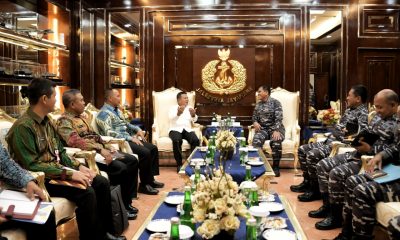 Bertemu dengan KSAL, Wamenhan M. Herindra Bahas Optimalisasi Percepatan P3DN