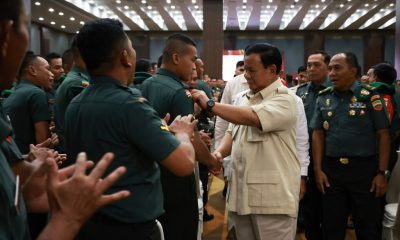 Menhan Prabowo Ucapkan Terima Kasih ke Babinsa: Kita Sekarang Kerja Keras