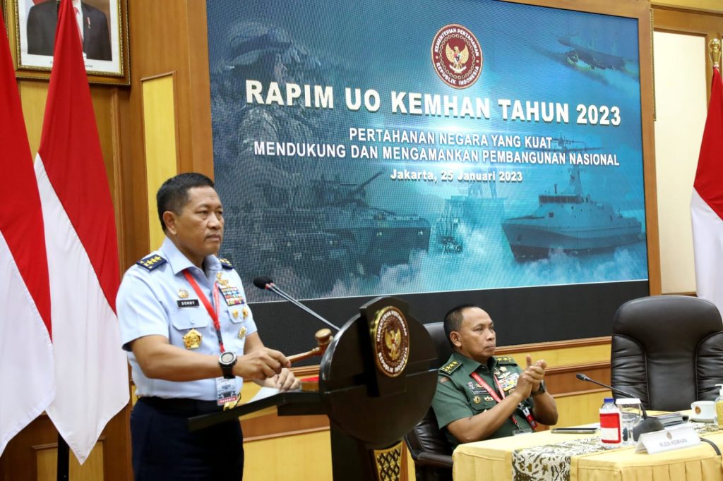 Sekjen Kemhan Pimpin Rapim UO Kemhan 2023, Ada yang Istimewa di Tahun Ini