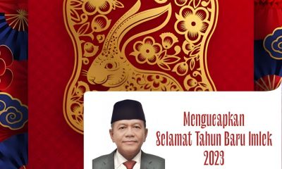Wakil Menteri Pertahanan Republik Indonesia M. Herindra Mengucapkan Selamat Tahun Baru Imlek 2023