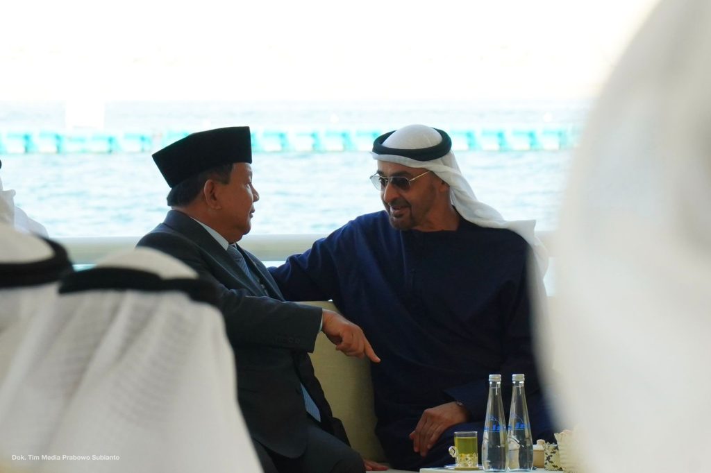Kunjungi Abu Dhabi, Menhan Prabowo Hadiri Undangan Presiden UEA Mohamed bin Zayed