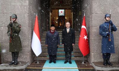 Menhan Prabowo Kunjungi Menhan Turki, Tandatangani Rencana Aksi Kerja Sama Pertahanan