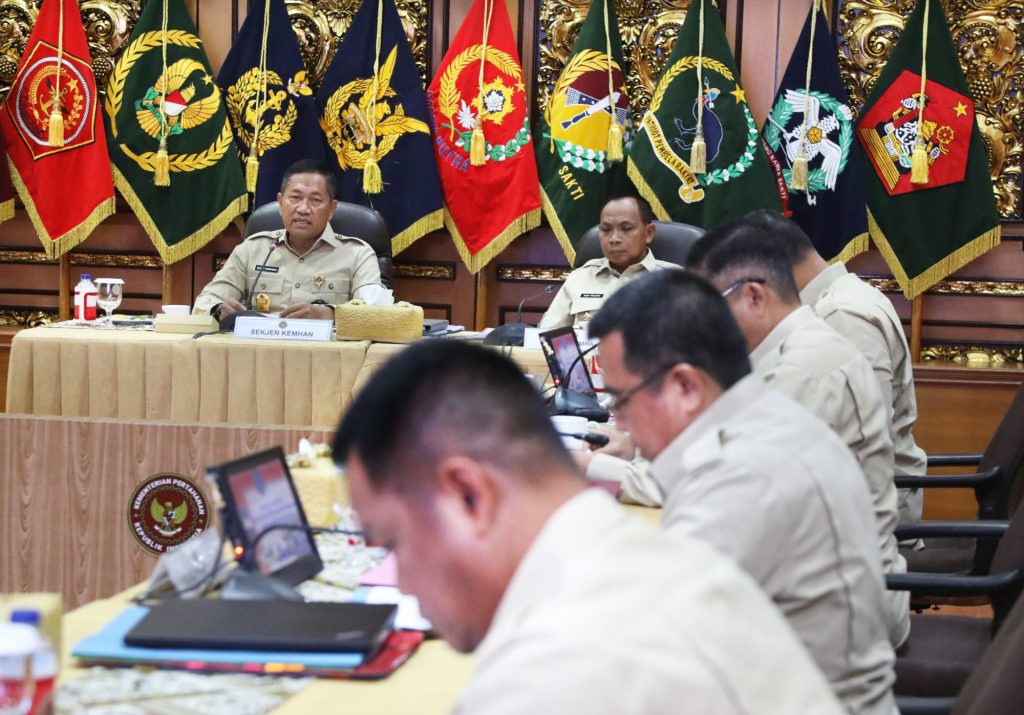 Sekjen Kemhan Pimpin Rapat Lanjutan Perumusan Jakumhanneg 2024