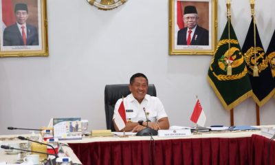 Sekjen Kemhan RI Bicarakan Implementasi DCA Dengan Sekjen Kemhan Singapura