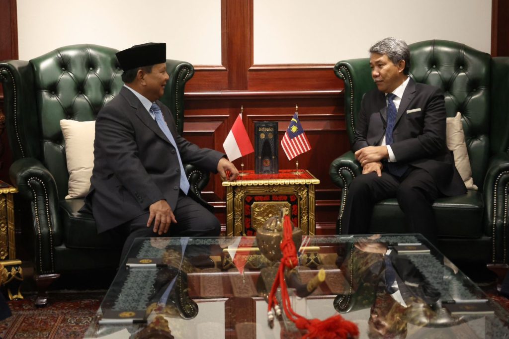 Terima Kunjungan Perdana Menhan Malaysia, Menhan Prabowo Optimistis Hubungan Bilateral Semakin Erat