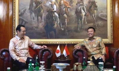 Wamenhan RI M. Herindra Terima Kunjungan Dubes Jepang Bahas Kelanjutan Kerja Sama Pembangunan Frigate