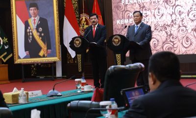 Menhan Prabowo dan Menteri ATR/Kepala BPN Hadi Tjahjanto Tandatangani Pembaruan Nota Kesepahaman Sinergi Tugas