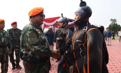 Menhan Prabowo di Kopasgat TNI AU : Presiden Bertekad Punya Pertahanan yang Kuat
