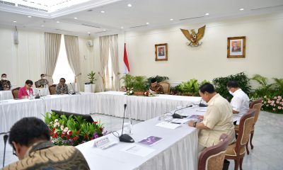 Bahas Papua, Menhan Prabowo Hadiri Ratas di Istana Wakil Presiden RI