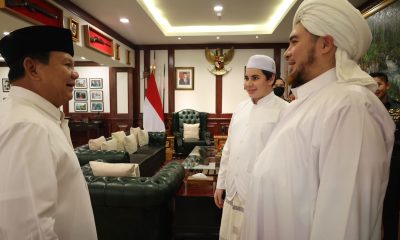 Habib Jindan bin Novel Silaturahmi Ke Menhan Prabowo, Berikan Tausiyah Ramadan Kepada Keluarga Besar Kemhan