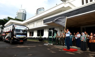 Lepas Mudik Gratis, Sekjen Kemhan Imbau Jaga Keselamatan