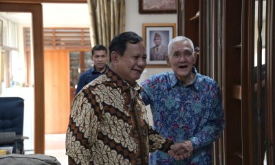 Menhan Prabowo Lebaran ke Para Sesepuh TNI, Try Sutrisno, Hendropriyono, Widodo AS, Agum Gumelar hingga Wiranto