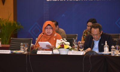 Wakil Ketua BAKN DPR RI Anis Byarwati saat mengikuti pertemuan Kunjungan Kerja BAKN ke PT Krakatau Steel di Cilegon, Selasa (30/5/2023). Foto: Oji/nr