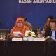 Wakil Ketua BAKN DPR RI Anis Byarwati saat mengikuti pertemuan Kunjungan Kerja BAKN ke PT Krakatau Steel di Cilegon, Selasa (30/5/2023). Foto: Oji/nr