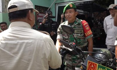 Beri 112 Motor ke Koramil/02 Pekalongan Timur, Menhan Prabowo Berpesan Jaga Hubungan Baik Rakyat dan Aparat