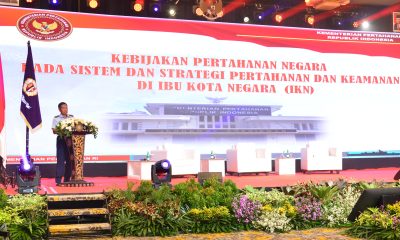 Hadiri Seminar Ketahanan Nasional Bidang Hankam, Sekjen Kemhan Sampaikan Keynote Speech Menhan Prabowo