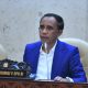 Anggota Komisi V DPR RI Anwar Hafid saat Rapat Kerja Komisi V DPR RI dengan Menteri Desa PDTT dengan agenda Evaluasi Pelaksanaan APBN Tahun 2023, di Gedung Nusantara DPR RI, Senayan, Jakarta, Selasa (30/5/2023). Foto : Eno/Man