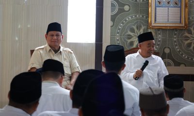 Menhan Prabowo Beri Beasiswa Bagi Santri Amanatul Ummah Mojokerto