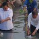 Menhan Prabowo Dampingi Presiden RI Tanam Mangrove Serentak di Seluruh Indonesia