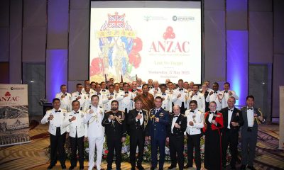 Menhan Prabowo Hadiri Military Attache Corps ANZAC Reception