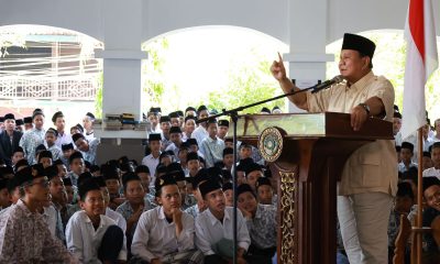 Menhan Prabowo Hadiri Tausiyah Kebangsaan di Pondok Pesantren Tremas Pacitan