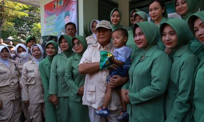Menhan Prabowo Serahkan 153 Motor ke Koramil Pacitan: Saya Ditugaskan Pak Presiden Cek Kesiapan TNI
